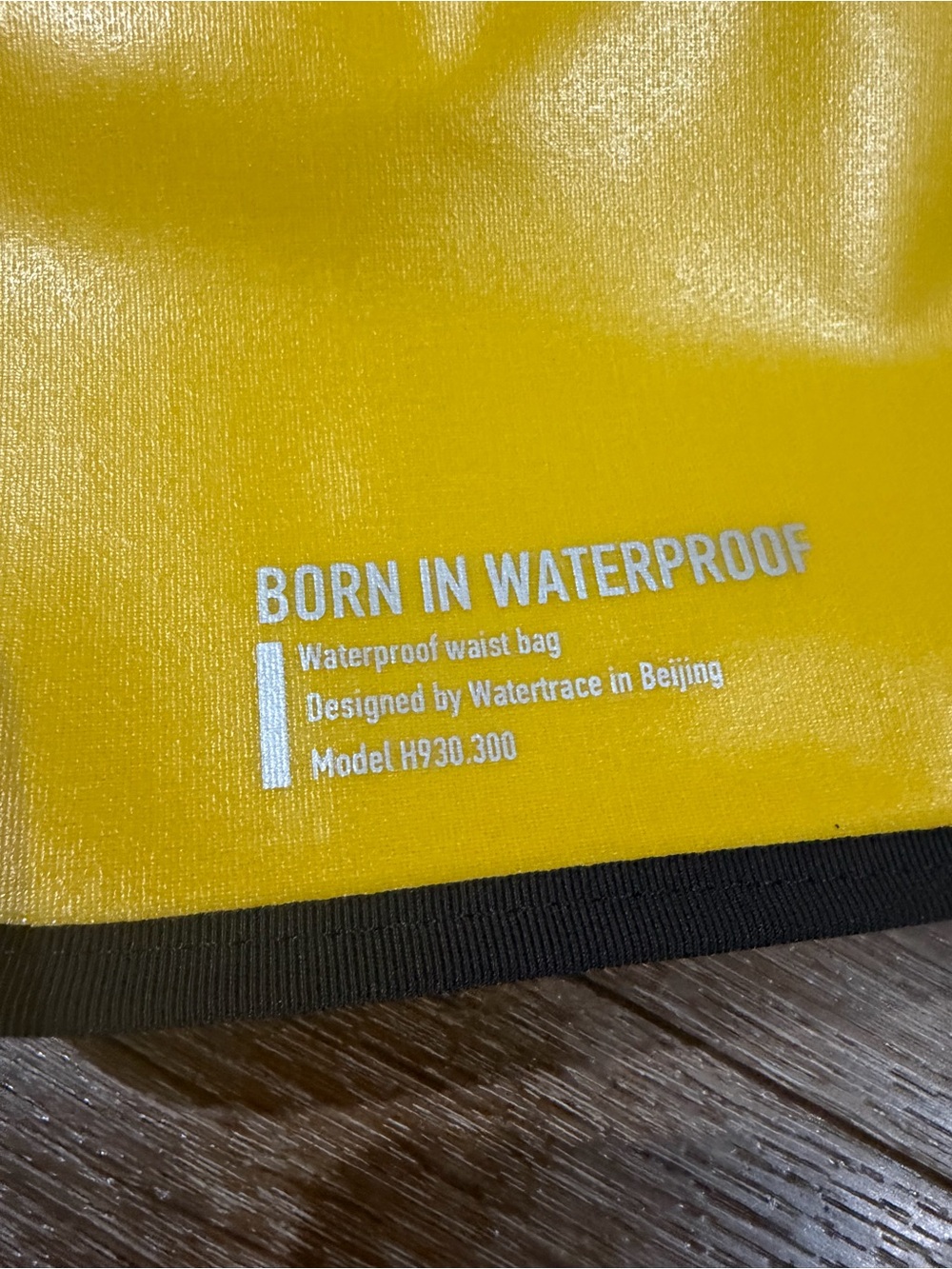 Watertrace Waterproof Fanny pack Waist Bag for Women yellow and black color - Picture 5 of 13